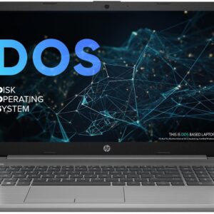 HP 250 G9 i7 12th Gen -1255/8 GB/512 GB SSD/15.6" Screen/Backlite Keyboard/DOS/Silver Colour /1 Yr Onsite Warranty