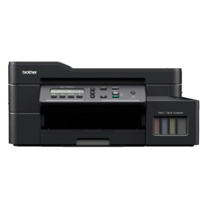Brother DCP-T820DW Printer - Auto Duplex Printing, Print, Scan, Copy, ADF, Wi Fi/LAN/USB, Print Up To 15K Pages In Black And 5K In Color Each For (CMY)