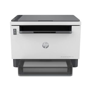 HP Laserjet Tank 1005 Print+Copy+Scan, Lowest Cost/Page - B&W Prints, Easy 15 Sec Toner Refill, Smart Guided Buttons, Best for Business wired Monochrome Laser Printers, Multicolor