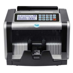 TVS ELECTRONICS Classic 232+ Cash Counting Machine | Super Fast Currency Counter at 1000 Notes/Min | Automatic Start, Stop & Clear | UV, MG, MT, IR Sensors for Fake Currency Detection