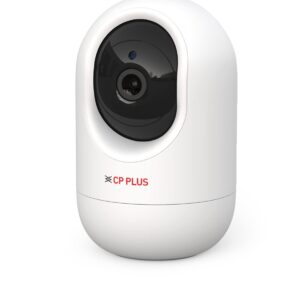 CP PLUS 4 MP Full HD Wi-Fi PT Security Video Camera | 360°View with Motion Detection | Night Vision | Two Way Talk | Supports Alexa & OK Google | 15 Mtr, White - CP-E44A