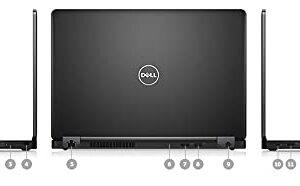 (Renewed) Dell Latitude Laptop E5480 Intel Core i5 7th Gen. Processor, 8 GB Ram & 256 GB SSD, 14.1 inches Full HD Screen Notebook Computer Windows 10 Pro