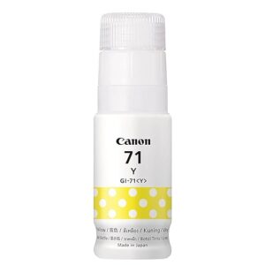 Canon GI-71 Y Ink Bottle, Yellow, Regular