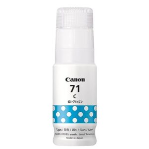 Canon GI-71 C Ink Bottle, Cyan, Regular