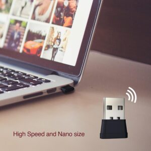 FINGERS FWF150 Wi-Fi USB Adapter (Nano-sized | High Speed and Wi-Fi compatible with Windows, Linux, and Mac | Speed up to 150 Mbps)